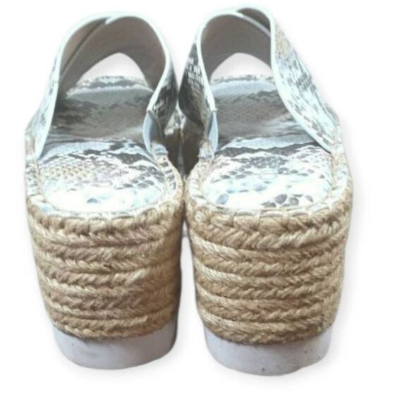CHARLES BY CHARLES DAVID SKY BLUE SNAKE PRINT ESPADRILLS SZ.6 EUC - Picture 7 of 11